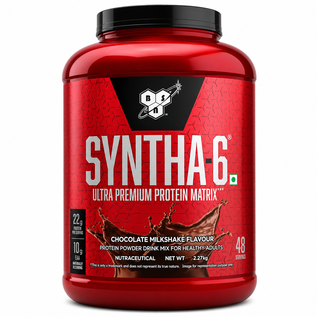 BSN Syntha-6 Ultra Premium Protein Powder – Chocolate Milkshake (2.27 kg)