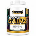 Gideon Advance Gainz Mass Gainer – Premium Muscle Gainer Formula (Chocolate, 2.7 kg)
